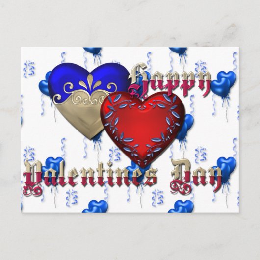 Valentine's Day Feestdagenkaart (Voorkant)