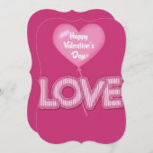 Valentine's Day Feestdagenkaart (Voorkant / Achterkant)