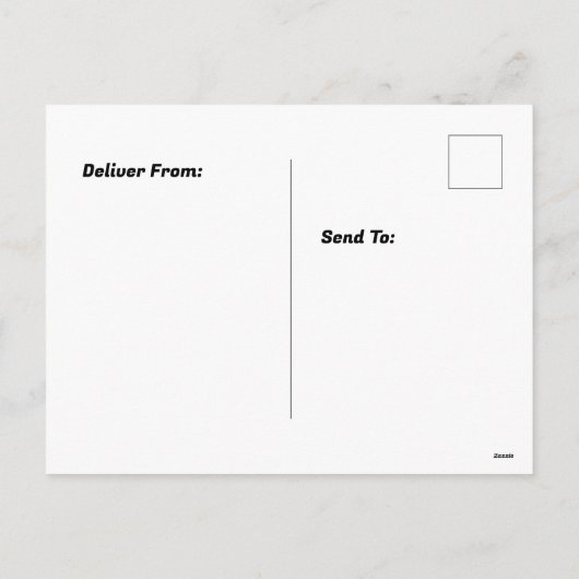 Valentine's Day Feestdagenkaart (Achterkant)