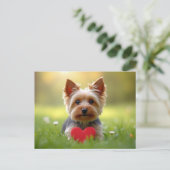 Valentine's Day Feestdagenkaart (Staand voorkant)