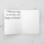 Valentines day Folded Greeting Card Kaart (Binnen)