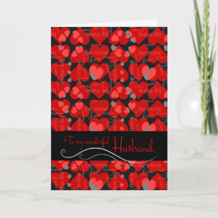 Valentine's Day for Husband Card Feestdagen Kaart