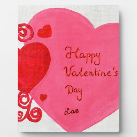 Valentine's Day Fotoplaat (Voorkant)