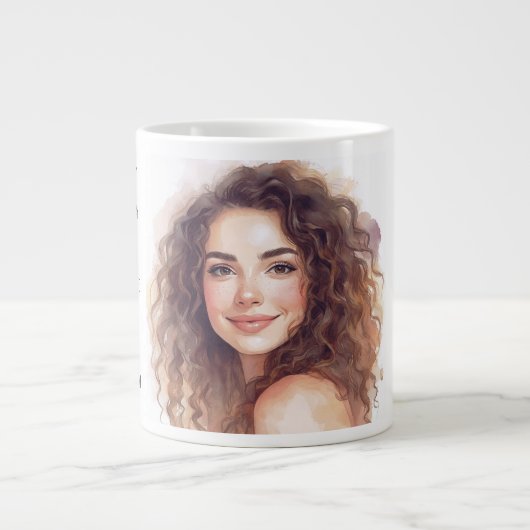 Valentine's Day, Full of Love Specialty Mug Grote Koffiekop (Voorkant)