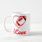 Valentines Day Gift For Football Lovers  Koffiemok (Links)