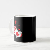 Valentine's Day Gift Maple Leaf Canada  Koffiemok (Voorkant links)