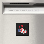 Valentine's Day Gift Maple Leaf Canada Magneet (Insitu (Vaatwasser))