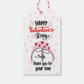 Valentine's Day Gift Tags  Cadeaulabel (Voorkant)