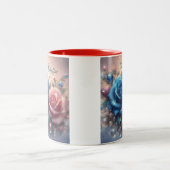 Valentine's Day gift  Tweekleurige Koffiemok (Center)