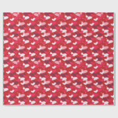 Valentines Day GIFT WRAP Cadeaupapier (Vlak)