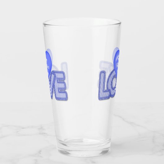 Valentine's Day Glas (Rechts)