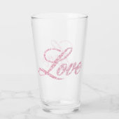 Valentine's Day Glas (Achterkant)