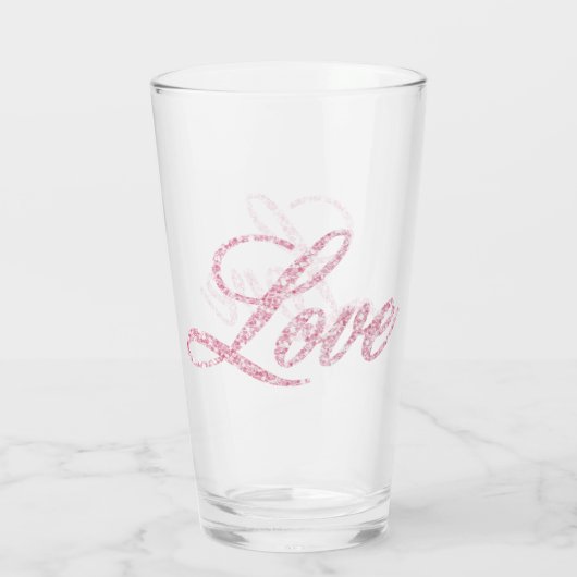 Valentine's Day Glas (Achterkant)