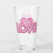Valentine's Day Glas (Achterkant)