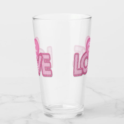 Valentine's Day Glas (Rechts)