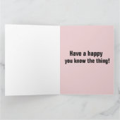 VALENTINE'S DAY GRAPPIGE JOE BIDEN POEP KAART (Binnen)