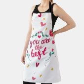 Valentine's day greeting card with hearts, flower schort (Insitu)