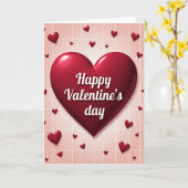 Valentines Day Grid Card Kaart (Gele Bloem)