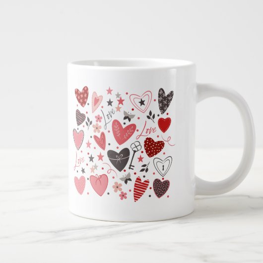 Valentine's Day Grote Koffiekop (Rechts)