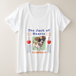 Valentine's day grote maat t-shirt