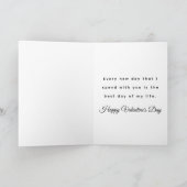 Valentine's Day Grow Together Heart Tree Feestdagen Kaart (Binnen)