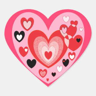 Valentine's Day Hart Sticker