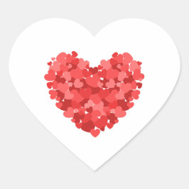 Valentine's Day Hart Sticker