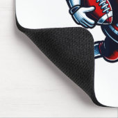 Valentines Day Heart Football Player Team Srts Muismat (Hoek)