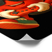 Valentines Day Heart Gamer Video Gaming Boys Men K Poster (Hoek)