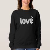 Valentine's Day Heart Love  Trui (Voorkant)