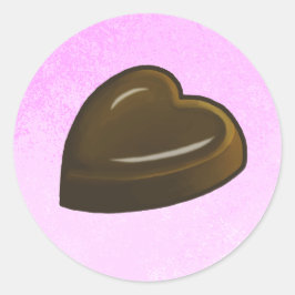 Valentines Day Heart Ronde Sticker