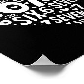 Valentines Day Heart Six Seven 67 Meme 6 7 Men Wom Poster (Hoek)