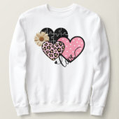 Valentine's Day heart sweater (Design voorkant)