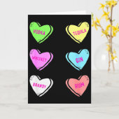 Valentines Day Hearts Drinking Liquor Lovers Anti  Kaart (Gele Bloem)