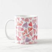 Valentines Day Hearts Mug Koffiemok (Links)
