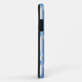 Valentine's Day hearts on striped background  Case-Mate iPhone Case (Achterkant/rechts)