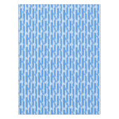 Valentine's Day hearts on striped background  Tafelkleed (Voorkant)