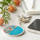 Valentines Day, I Love You So Much, Love Poem  Key Sleutelhanger (Zijkant)