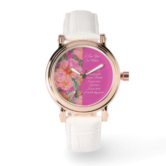 Valentines Day, I Love You So Much, Love Poem Watc Horloge
