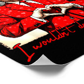 Valentine's Day I Wouldn't Dert You Baby Trump  Poster (Hoek)