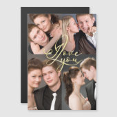 Valentine's Day Ik Hou van Jou Fotocollage (Voorkant / Achterkant)