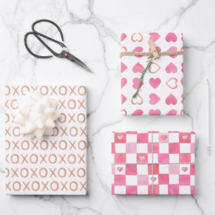 Valentine's Day Inpakpapier Vel