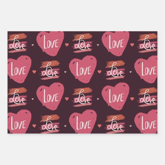 Valentine's Day Inpakpapier Vel (Voorkant 3)