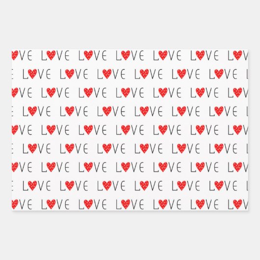 Valentine's Day Inpakpapier Vel (Voorkant 3)