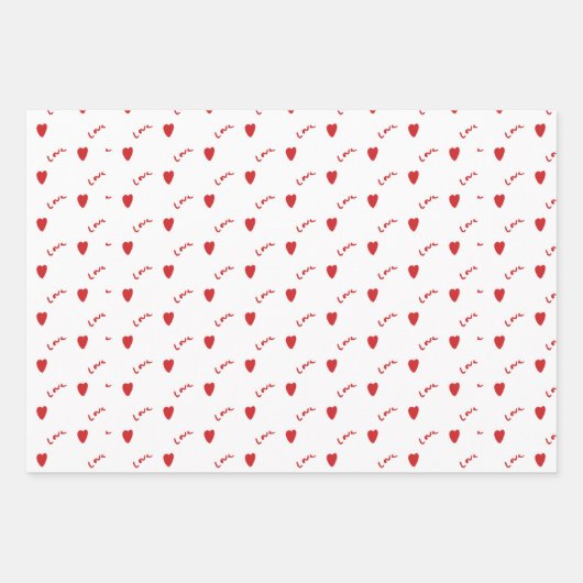 Valentine's Day Inpakpapier Vel (Voorkant 2)