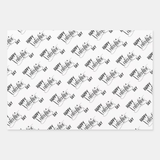 Valentine's Day Inpakpapier Vel (Voorkant)