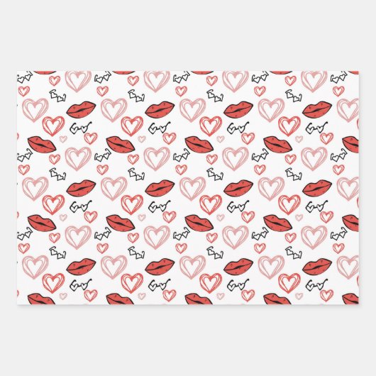 Valentine's Day Inpakpapier Vel (Voorkant)