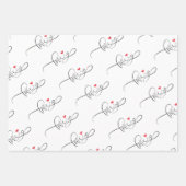 Valentine's Day Inpakpapier Vel (Voorkant 3)