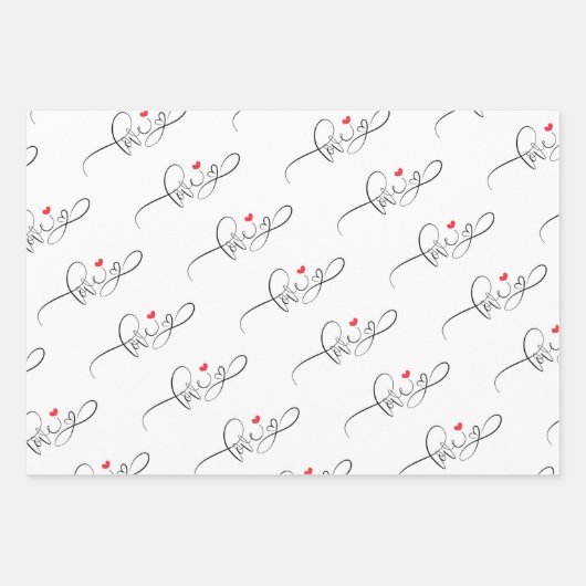 Valentine's Day Inpakpapier Vel (Voorkant 3)