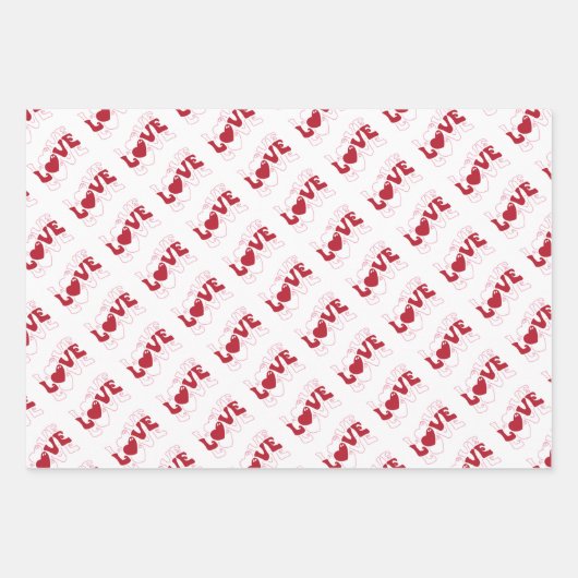 Valentine's Day Inpakpapier Vel (Voorkant 3)